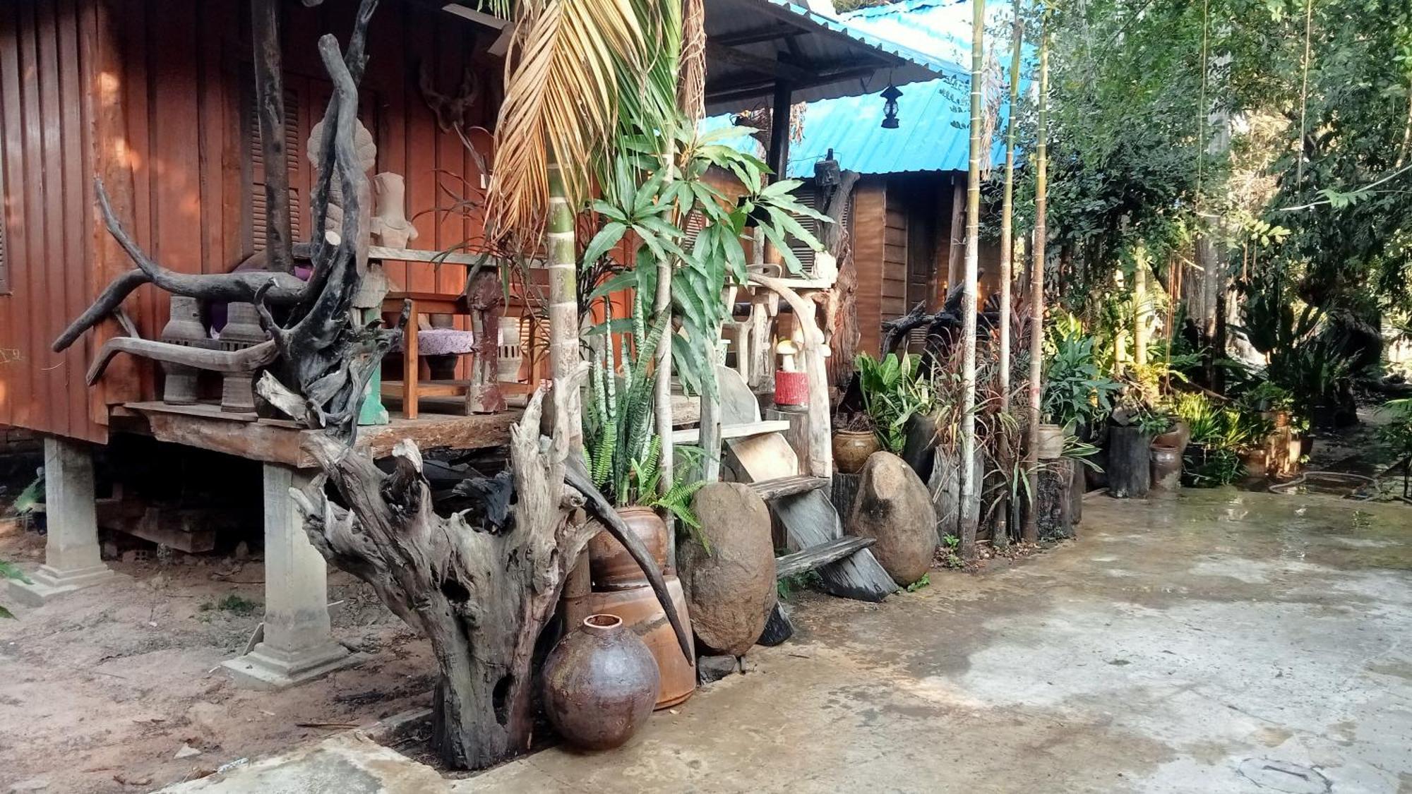 Kakrona Pouk Homestay Ciudad de Siem Riep Exterior foto