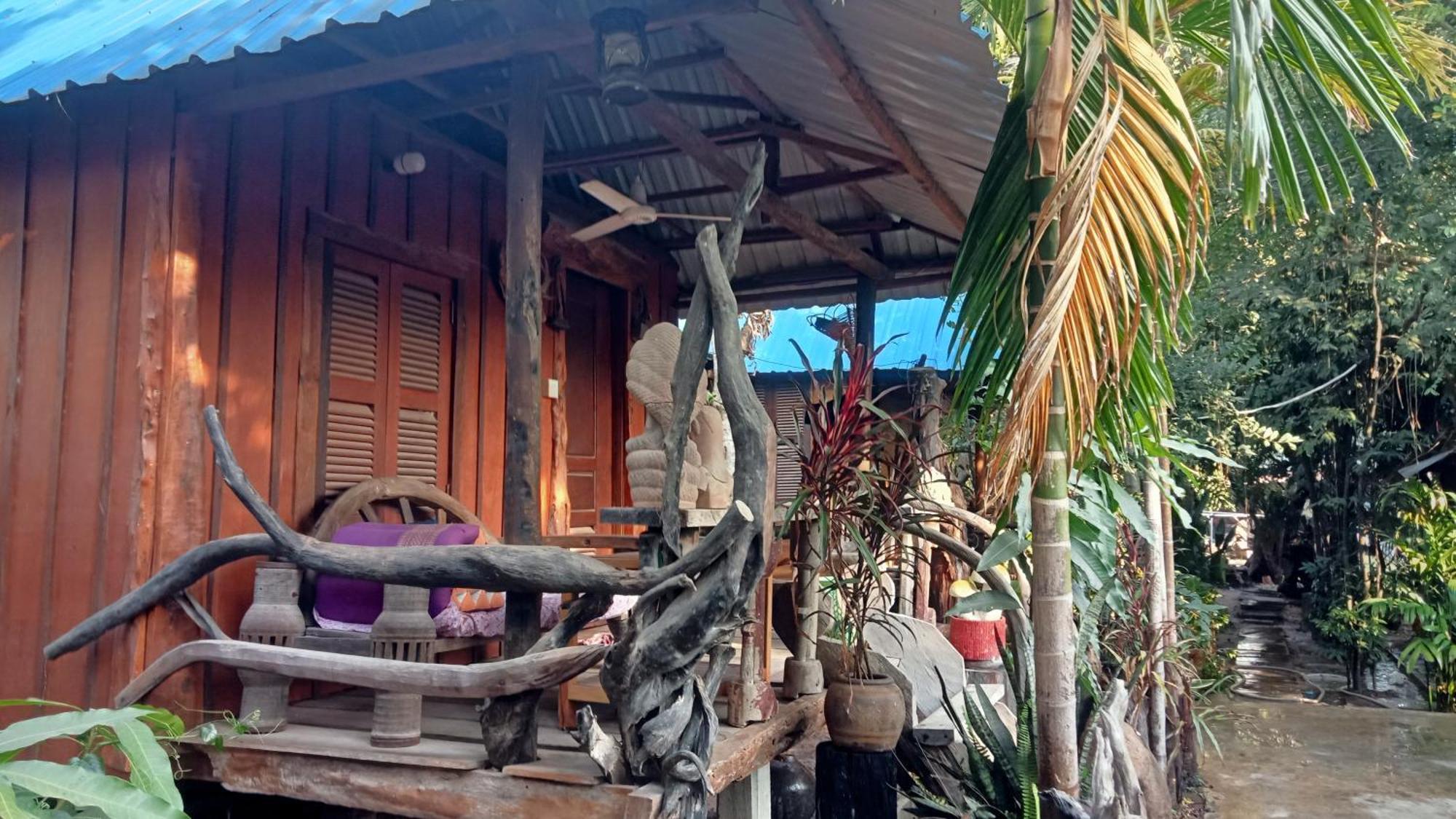 Kakrona Pouk Homestay Ciudad de Siem Riep Exterior foto