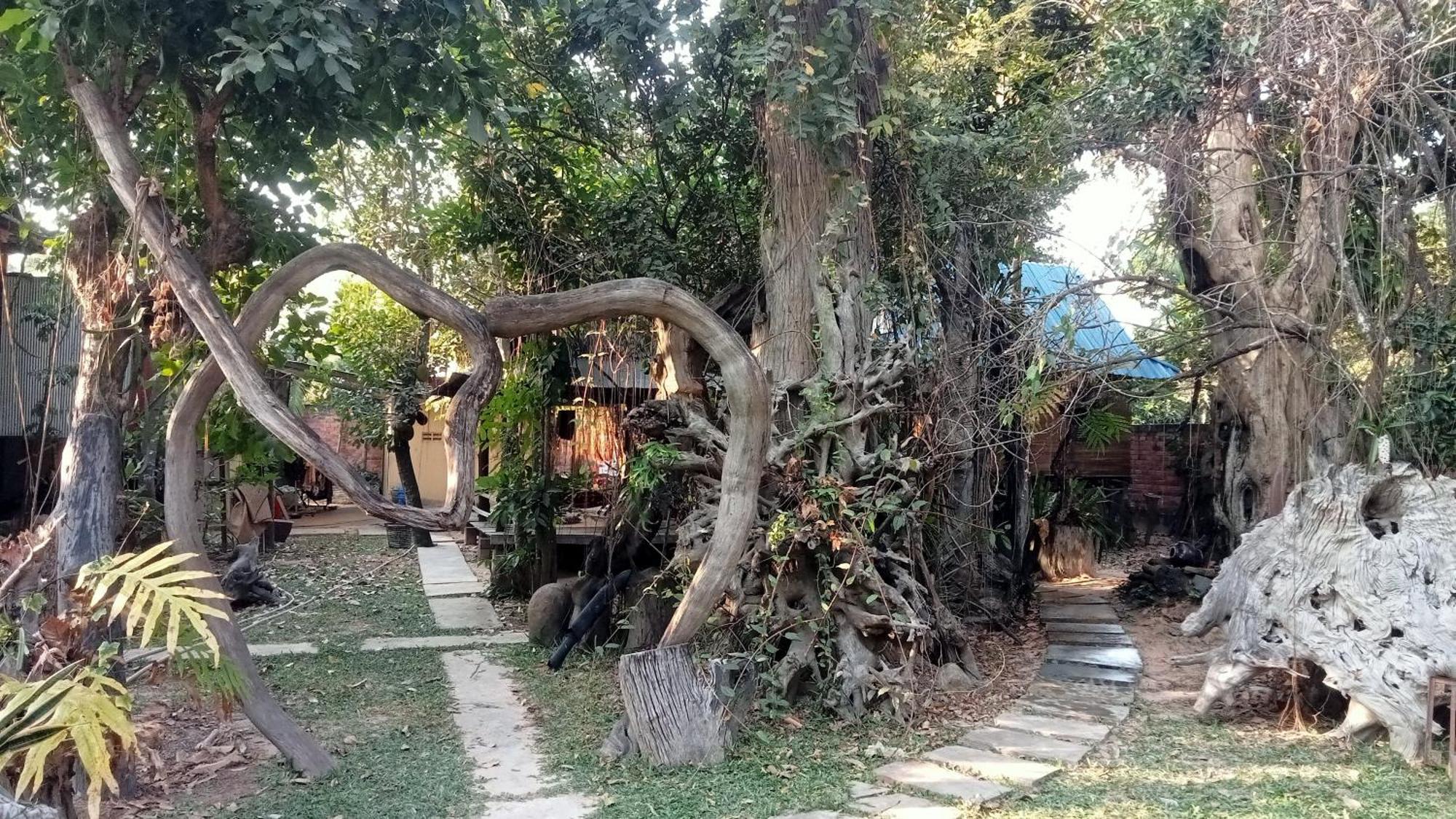 Kakrona Pouk Homestay Ciudad de Siem Riep Exterior foto